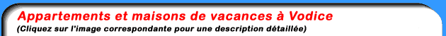 Appartements et maison de vacances &agrave; Vodice Croatie